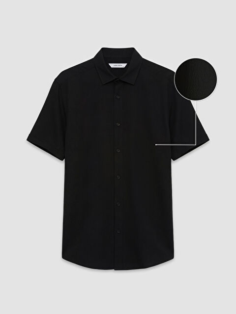 LCW Vision Regular Fit Kısa Kollu Erkek Gömlek - S60111Z8-CVL