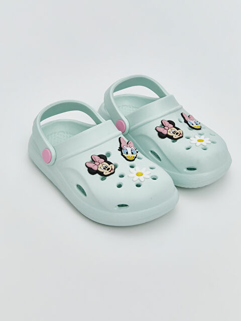 LCW STEPS Minnie Mouse Baskılı Kız Bebek Plaj Sandaleti - S60155Z1-DPA