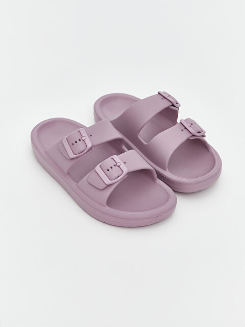 LCW STEPS Çift Bantlı Kız Çocuk Terlik - S60158Z4-FJN