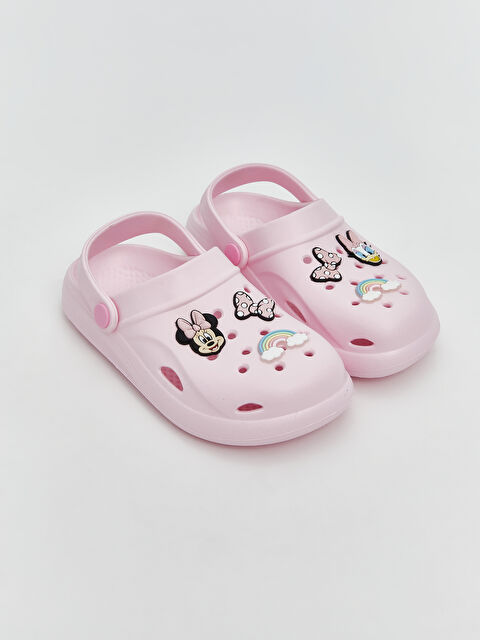 LCW STEPS Minnie Mouse Baskılı Kız Çocuk Plaj Sandaleti - S60161Z4-DMQ
