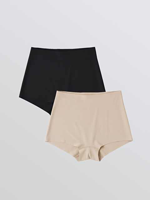 LCW DREAM Dikişsiz Yüksek Bel Külot 2'li - S60241Z8-CVL