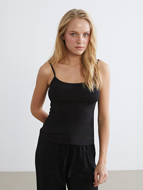 LCW DREAM U Yaka Askılı Kadın Atlet - S60242Z8-CVL