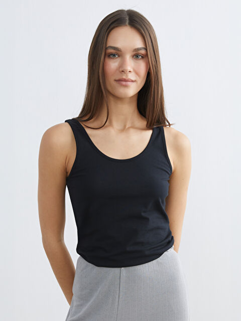 LCW DREAM U Yaka Kadın Atlet - S60243Z8-CVL