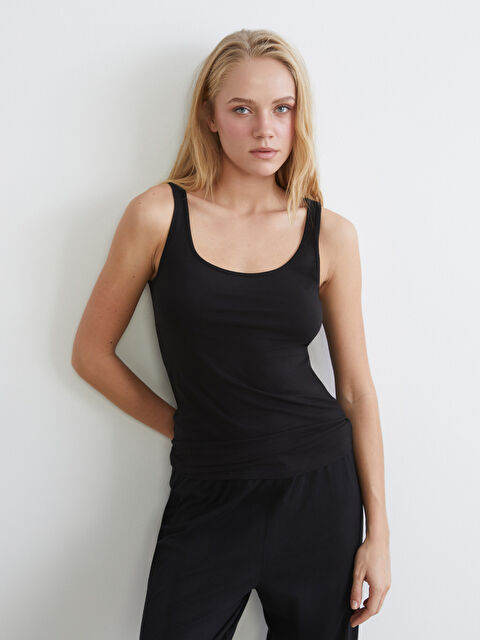 LCW DREAM U Yaka Kadın Atlet - S60244Z8-CVL