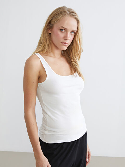 LCW DREAM U Yaka Kadın Atlet - S60244Z8-FFB