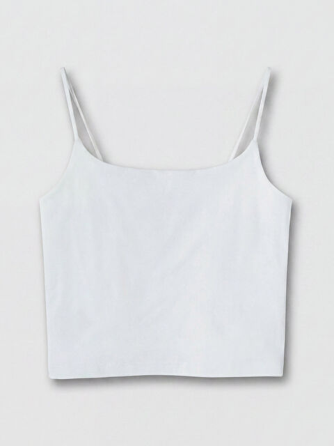 LCW DREAM Kare Yaka İp Askılı Kadın Crop Atlet