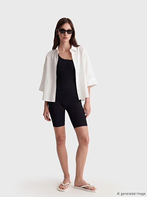 LCW DREAM Yüksek Bel Düz Külot Korse