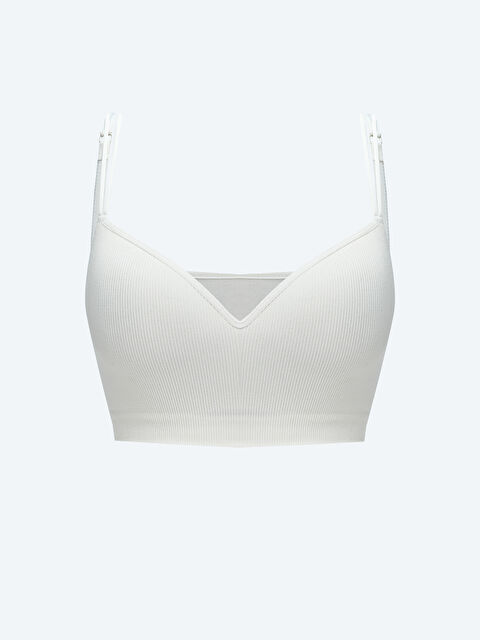 LCW DREAM Balensiz Dolgusuz Düz Tişört Sütyen - S60286Z8-FDU