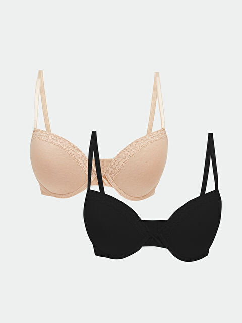 LCW DREAM Balenli Dolgusuz Tişört Sütyen 2'li - S60300Z8-FRQ