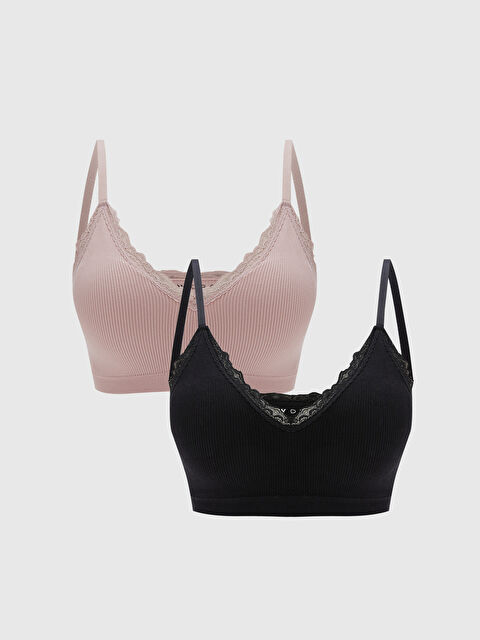 LCW DREAM Balensiz Dolgusuz Büstiyer 2'li - S60304Z8-CVL