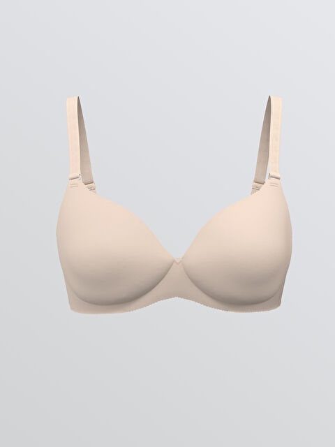 LCW DREAM Balensiz Yarım Dolgulu Düz Tişört Sütyen - S60309Z8-G3Y