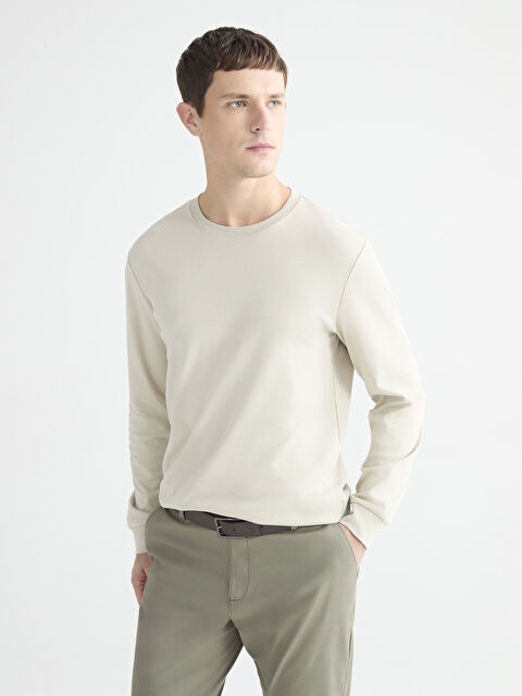 LC WAIKIKI Crew Neck Long Sleeve Men's T-Shirt - S60360Z8-Y0A