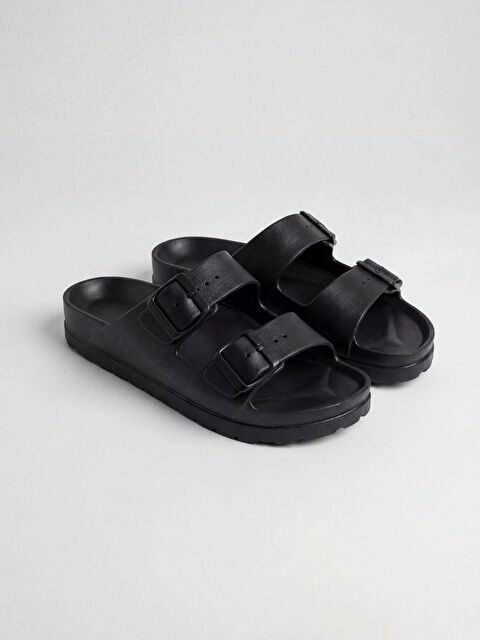 LCW STEPS Woman BLACK Sliders - S60368Z8-HUC