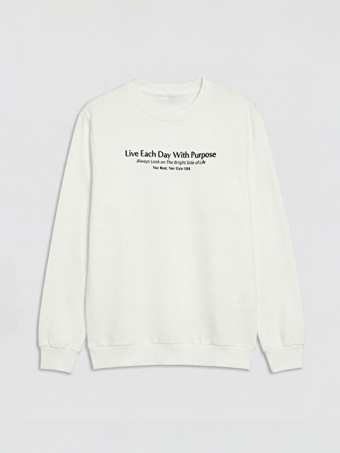 LCWAIKIKI Classic SVETLO BEŽ Dukserica Muškarac