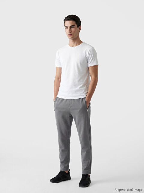 LCWAIKIKI Classic Regular Fit Men's Thick Jogger Sweatpants