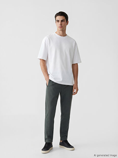 LCWAIKIKI Classic Regular Fit Men's Thick Jogger Sweatpants