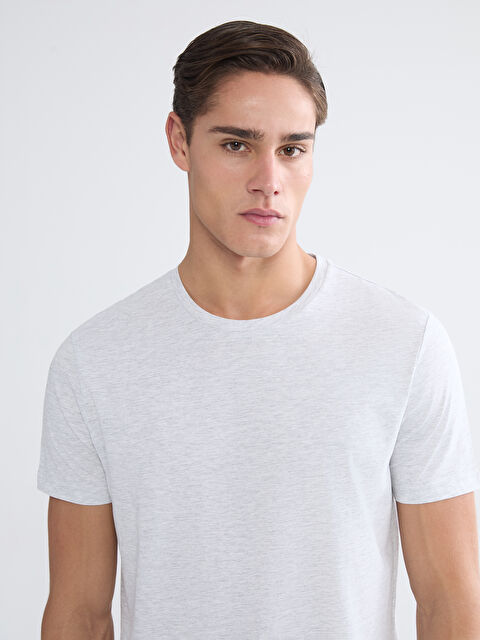 LCWAIKIKI Classic Crew Neck Jersey Men's T-Shirt - S60417Z8-LAK