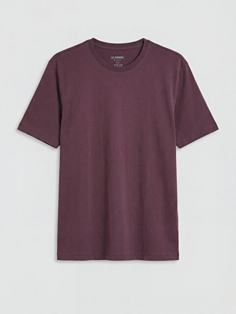 LCWAIKIKI Classic Bisiklet Yaka Penye Erkek Tişört - S60418Z8-1AC