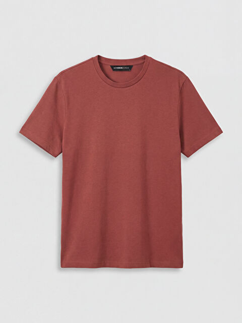 LCWAIKIKI Classic Crew Neck Men's Jersey T-Shirt - S60418Z8-H8W