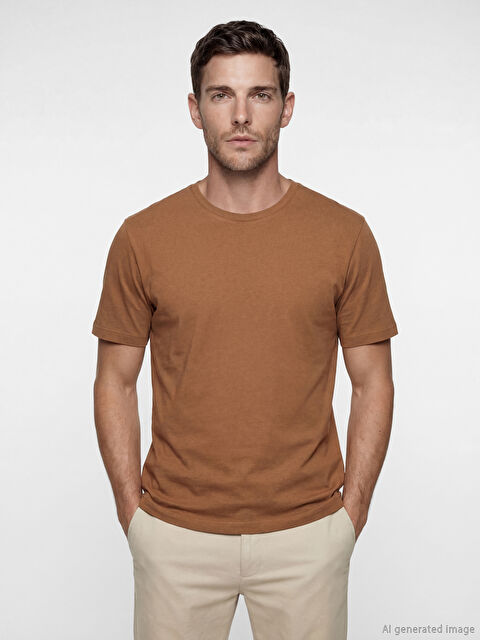 LCWAIKIKI Classic 100% Cotton Regular Fit Basic T-Shirt