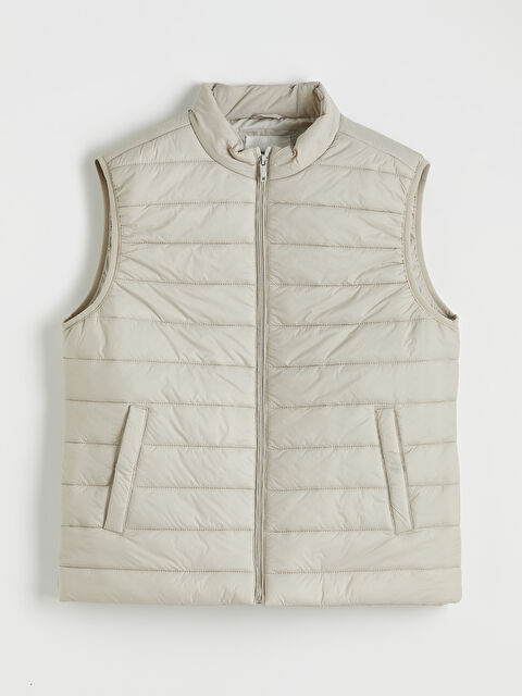 LCWAIKIKI Classic Standart Kalıp Dik Yaka Erkek Şişme Yelek - S60424Z8-Y0A