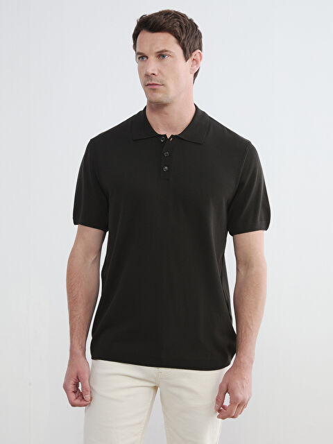 LCWAIKIKI Classic Polo Yaka Erkek Triko Kazak - S60448Z8-ZQ0