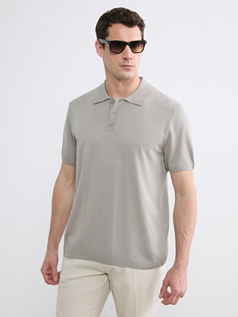 LCWAIKIKI Classic Polo Yaka Erkek Triko Kazak - S60448Z8-ZRG