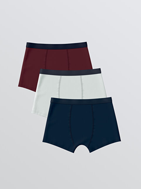 LCW Kids ბიჭი ბორდოსფერი ბოქსერ საცვლები - S60516Z4-HYG