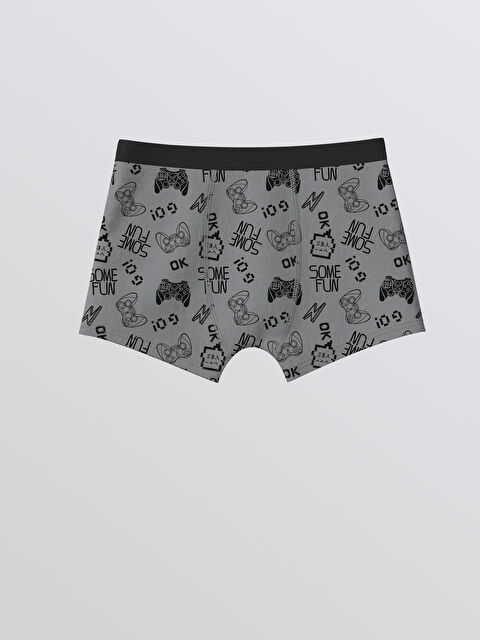LCW Kids Baskılı Erkek Çocuk Boxer - S60531Z4-LRW
