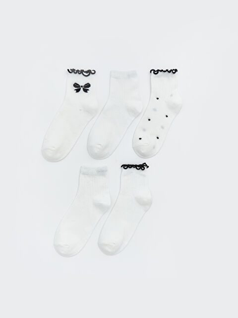 LCW DREAM Chaussettes de cheville ÉCROU Femme - S60572Z8-FDU
