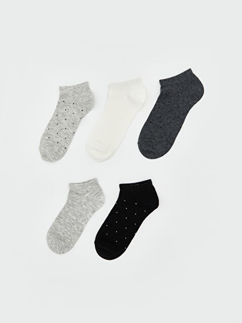 LCW DREAM Desenli Kadın Patik Çorap 5'li - S60629Z8-LAL