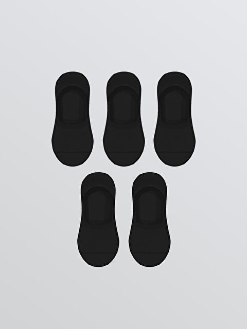 LCW DREAM Kadın Düz Babet Çorap 5'li - S60701Z8-J0F