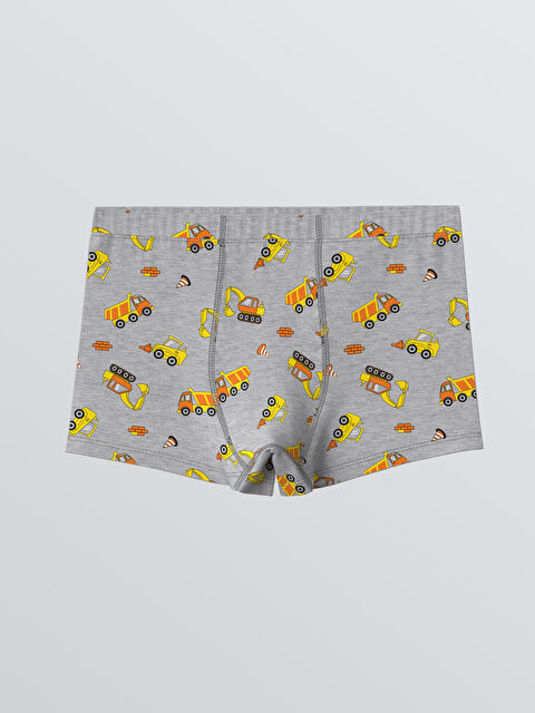 LCW Kids Beli Lastikli Baskılı Erkek Bebek Boxer - S60708Z1-LRW