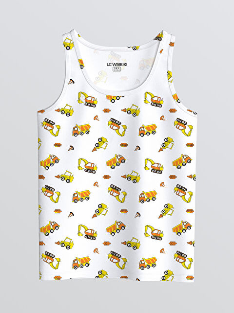 LCW Kids Bisiklet Yaka Erkek Çocuk Atlet - S60715Z1-LRA