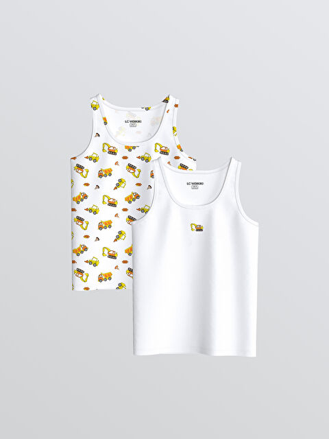 LCW Kids ბიჭი კრემისფერი ჟილეტი - S60716Z1-LRA