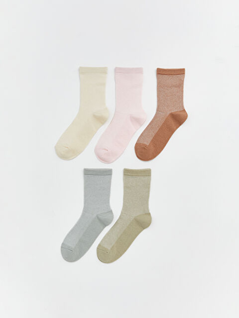 LCW DREAM Kadın Soket Çorap 5'li - S60771Z8-FDP