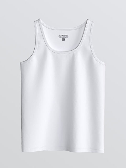 LCW Kids Bisiklet Yaka Erkek Çocuk Atlet