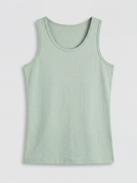 LCW Kids Bisiklet Yaka Erkek Çocuk Atlet - S60786Z4-FKS