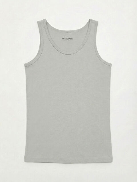 LCW Kids Bisiklet Yaka Erkek Çocuk Atlet - S60786Z4-KXV