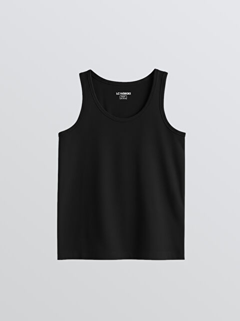 LCW Kids Bisiklet Yaka Erkek Çocuk Atlet - S60788Z4-CVL