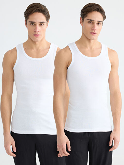 LC WAIKIKI U Yaka Erkek Atlet 2'li - S60790Z8-VC4