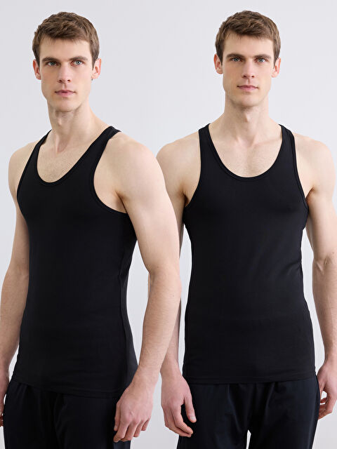 LC WAIKIKI U Yaka Penye Erkek Atlet 2'li - S60800Z8-CVL