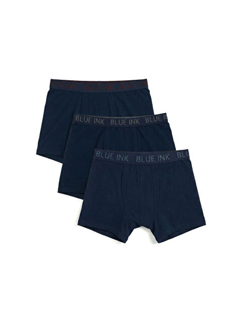 LC WAIKIKI Standart Kalıp Pamuklu Esnek Erkek Boxer 3'lü - S60831Z8-DWP