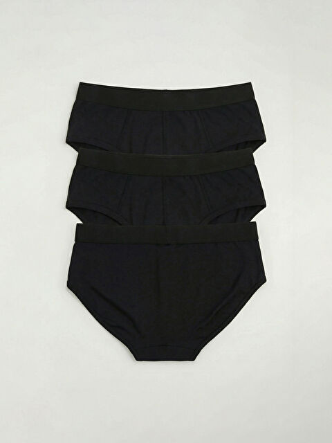 LC WAIKIKI Standart Kalıp Pamuklu Esnek Erkek Slip Boxer 3'lü - S60838Z8-CVL