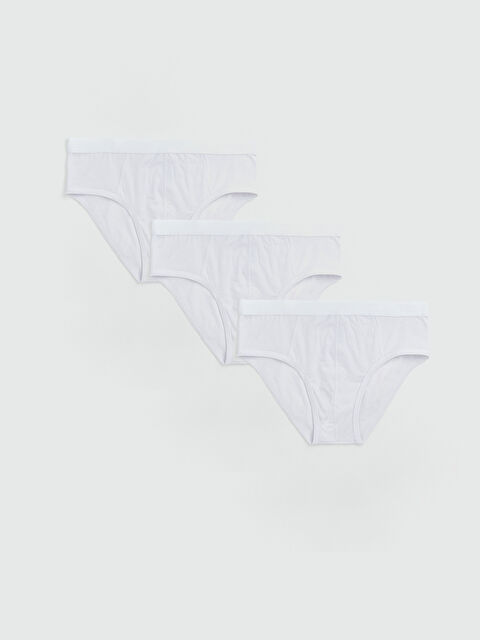 LC WAIKIKI Standart Kalıp Pamuklu Esnek Erkek Slip Boxer 3'lü - S60838Z8-VC4