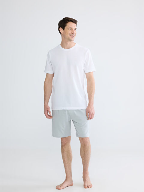 LC WAIKIKI Standart Kalıp Erkek Pijama Alt Şort - S60878Z8-FLG
