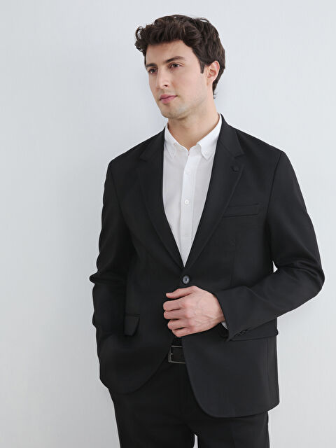 LCWAIKIKI Classic Dar Kalıp Erkek Blazer Ceket - S60905Z8-CVL