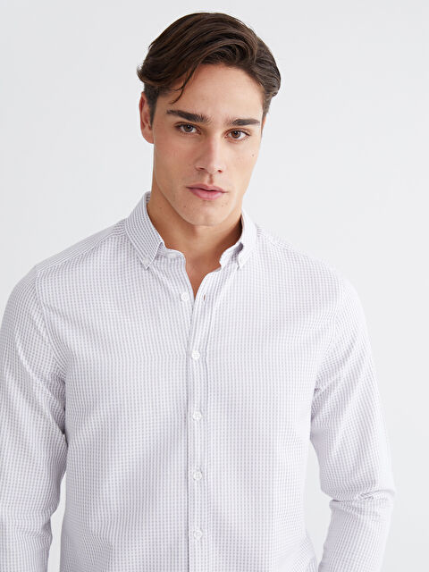 LCWAIKIKI Classic Regular Fit Ekose Erkek Gömlek - S60915Z8-LMK