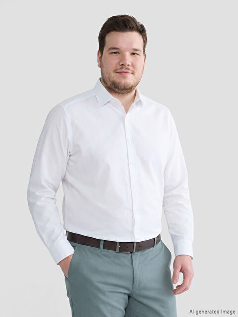 LCW BUSINESS Slim Fit Erkek Gömlek - S61025Z8-Q6K