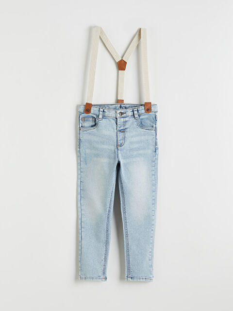 LCW Kids Blugi și bretele pentru băieți. - S61105Z1-476